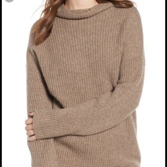 Chelsea28 Sweaters - Chelsea28 Ribbed Mock Sweater
